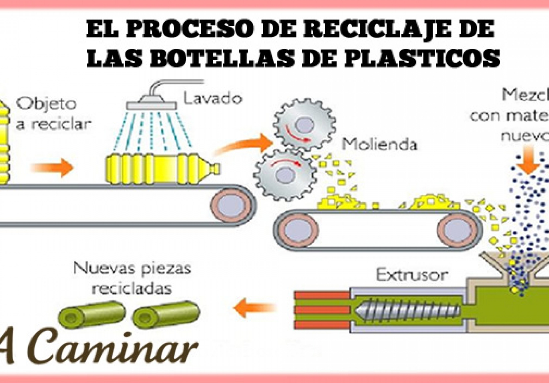 ▷ RECICLAJE DE LAS BOTELLAS DE PLÁSTICOS